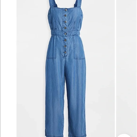 Bb dakota chambray jumpsuit sale